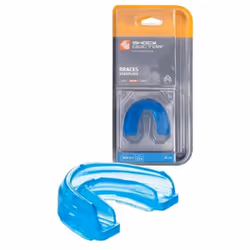 SHOCK DOCTOR BRACES TEETHES PUNCH PROTECTION SENIOR MOUTHGUARD ADULT GUM SHIELD