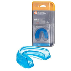 SHOCK DOCTOR BRACES TEETHES PUNCH PROTECTION SENIOR MOUTHGUARD ADULT GUM SHIELD