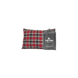 TETON Sports Camp Pillow; Great for Travel  Camping and Backpacking; Washable  Grey  12 x 18 inches ; 9.6 ounces