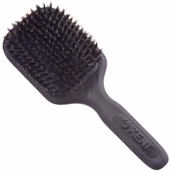 Kent AH13G Airhedz Pro Pure Bristle Paddle Brush (Medium Grey) - for Smoothing and Finishing