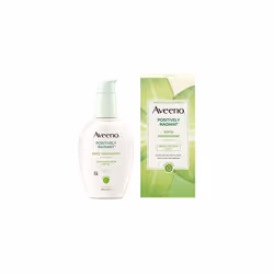 Aveeno Positively Radiant Daily Face Moisturizer with Broad Spectrum SPF 15 Sunscreen and Soy Extract  4 fl. oz