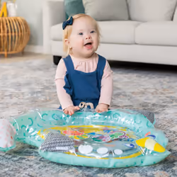 - Jumbo Pat & Play Water Mat - Enhances Tummy Time and Motor Skills - Baby Play Mat - Sea-Themed Mess-Free Water Play for Babies - Multicolor - 3 - Additional view 4