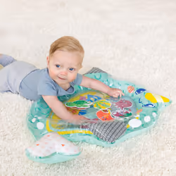 - Jumbo Pat & Play Water Mat - Enhances Tummy Time and Motor Skills - Baby Play Mat - Sea-Themed Mess-Free Water Play for Babies - Multicolor - 3 - Additional view 6