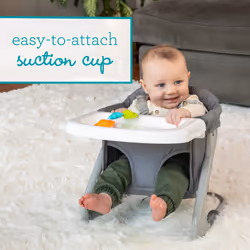 Infantino Silicone Bath Pop Spinners - Sensory Dinosaur Toys with Suction Cups  Engaging Bath Time Fun for Toddlers  3-Piece