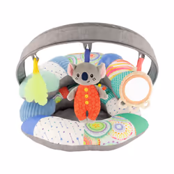 Infantino 3-in-1 Tummy Time  Sit Support & Mini Gym - Removable Toy Ar