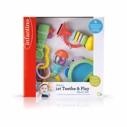 Infantino Baby's 1st Teethe & Play Music Set