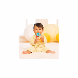 Infantino Cool & Chew Teether Keys, Three Sensory Stimulating Baby Teether Toys, 0M+, Multicolor