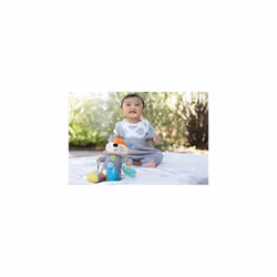 Infantino 316311 Fox, sensory, baby activity toy, multicoloured