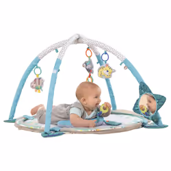 Infantino 4-in-1 Sloth Jumbo - Combination Baby Activity Gym and Ball Pit for Sensory Exploration and Motor Skill Development  for Newborns  Babies an
