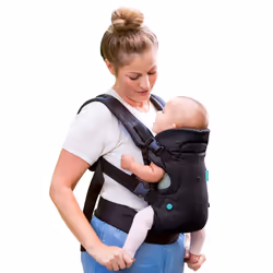 Infantino Flip 4-in-1 carrier - Ergonomic, convertible, face-in and face-Out, Front and Back carry for Newborn