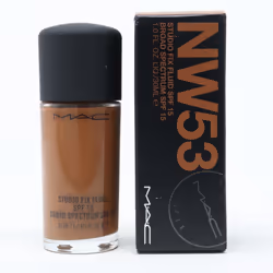 Mac Studio Fix Fluid Foundation Spf 15 1oz/30ml New With Box - NW53