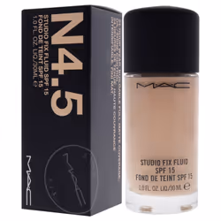 Mac Studio Fix Fluid Spf 15 Foundation N 4.5 30ml/1 Ounce