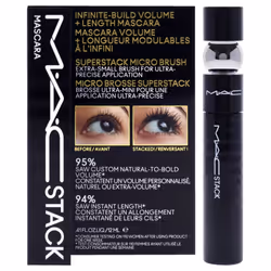 MAC MAC Stack Mascara Superstack Micro Brush for Women 0.41 oz Mascara