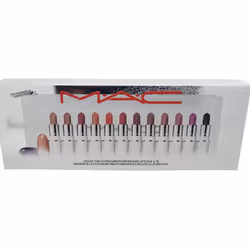 M.A.C Lips By Dozen Mini Podwer Kiss Lipstick x 12 - A Holiday Kit