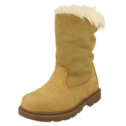 ) Girls Caterpillar Slip On Boots Bruiser Scrnch - UK 7.5 Infant, Honey (Yellow