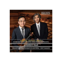 ID3z - ANDREW WAN  ORCHESTR - MUSIC BY GINASTERA  - CD - New