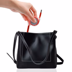 3 In 1 Retractable Usb Charging Cable - Black