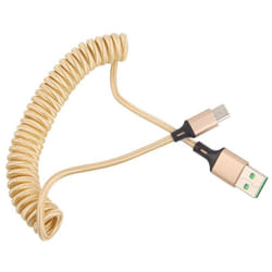 5a Usb C Cable Fast Charge Spring For Iphone - For ios, Gold
