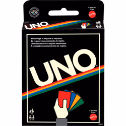 Mattel Games UNO: Retro - Card Game Multicolor