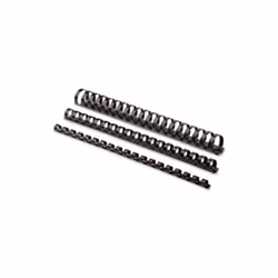Fellowes FEL52066 Plastic Comb Bindings, 1.5 in., 340 Sheet Capacity,10-PK,BK