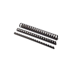 Fellowes FEL52066 Plastic Comb Bindings, 1.5 in., 340 Sheet Capacity,10-PK,BK