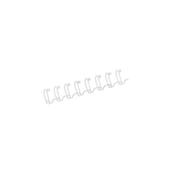 6mm Wire Binding Combs 100 Pack White