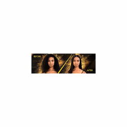 WAHL Hot Comb, Afro-Caribbean Hair Straightening Comb for Afro Hair, Fine Teeth, Electric Hair Straightener, Straight Wigs, Gold, One Size