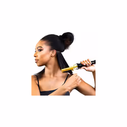 WAHL Hot Comb, Afro-Caribbean Hair Straightening Comb for Afro Hair, Fine Teeth, Electric Hair Straightener, Straight Wigs, Gold, One Size
