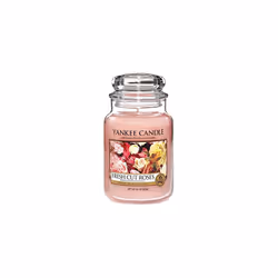 Yankee Candle Fresh Cut Roses Jar Candle, Large - Pink