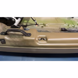 Pelican Kayak Hardware Rigging Kit - Easily Attach Accessories and Gear - 20pcs - Bungee Deck Loops Tie Down Nylon Pad Eye with Stainless St