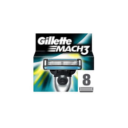 Gillette razor blades Mach3, for men, 8 pieces, XL