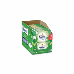 Andrex Washlets Flushable Toilet Tissue Wipes, Skin Kind - Pack of 12