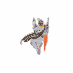 Star Wars 882112 Boba Fett Ready for Battle Enamel Pin