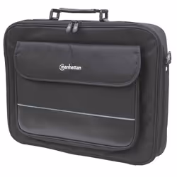 Manhattan Empire Laptop Bag 17.3", Clamshell design, Accessories Pocket, Shoulder Strap (removable), Notebook Case, Black, Th ...