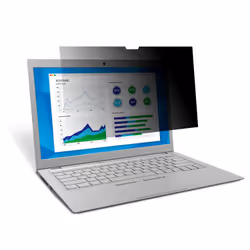 3M Privacy Filter for 12.5" Widescreen Laptop, 31.8 cm (12.5"), 16:9, Laptop, Frameless display privacy filter, Anti-glare