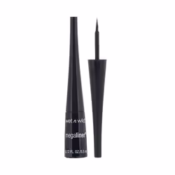 Wet n Wild, MegaLiner Liquid Eyeliner, Black, 0.12 fl oz (3.5 ml)