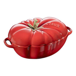 STAUB Ceramics Dutch Oven 16-oz Petite Tomato Cocotte  Cherry