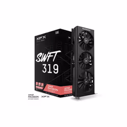 XFX Speedster SWFT 319 AMD Radeon RX 6800 CORE Gaming with AMD RDNA 2, Radeon RX 6800, 16 GB, GDDR6, 256 bit, 7680 x 4320 pix ...