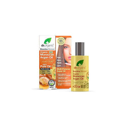 Moroccan Argan Oil 100% Pure Oil, Replenishing, For Hair, Skin & Nails, Mens, Womens, Natural, Vegan, Cruelty-Free, Paraben & SLS-Free, Organic, 50ml,