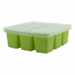 Food Cube Tray with Lid for Freezing Baby Food | 6 Months+ | Dishwasher Safe | BPA Free(Pack of 1)