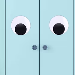 4 inches Giant Wiggle Googly Eyes with Self Adhesive Black Plastic Large Eyes for Crafts Making and Party Decorations (Black  100mm-4pcs)