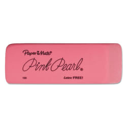 Paper Mate 70502 Pink Pearl Eraser  Medium  3/Pack