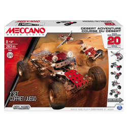 Meccano by Erector, Desert Adventure, 20 Model Building Kit