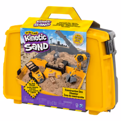 Kinetic Sand , Construction Site Folding Sandbox Playset with Vehicle and 2lbs , for Kids Aged 3 and up - Additional view 5