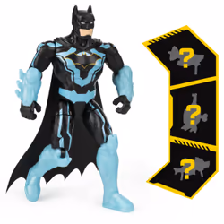 DC Comics BATMAN, 4-Inch Rebirth BATMAN Action Figure with 3 Mystery Accessories, Mission 2 - Additional view 8