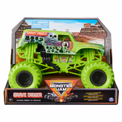 Monster Jam , Official Son-uva Digger Monster Truck, Die-Cast Vehicle, 1:24 Scale - Additional view 5