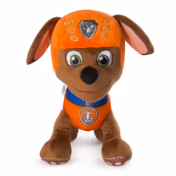 PAW Patrol – 8” Zuma Plush Toy, Standing Plush with Stitched Detailing, for Ages 3 and up