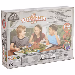 Spin Master Games Cardinal Industries 6044456 Jurassic World Volcano Escape Game  Multicolor