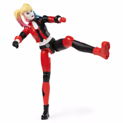 DC Comics BATMAN, 12-Inch HARLEY QUINN Action Figure, Kids Toys for Boys Aged 3 and up