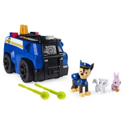 PAW Patrol , Chase’s Ride ‘n’ Rescue, Transforming 2-in-1 Playset and Police Cruiser, for Kids Aged 3 and Up